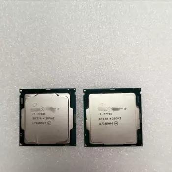 I7-7700K i7 7700K CPU i7 Quad-Core 4,50 GHz BOOST 8GT/s 8MB кэш-процессор