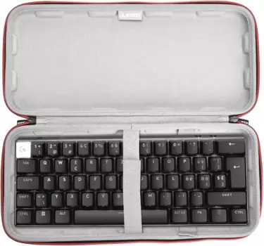 Игровая клавиатура, жесткий чехол для путешествий с сумкой для TKL 87 клавиш, компьютерная Механическая игровая клавиатура для Logitech G PRO X TKL