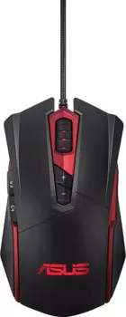Игровая мышь ASUS Espada GT200 Laser 4000DPI, USB Проводное RGB Освещение для ПК, ноутбука с розничной упаковкой