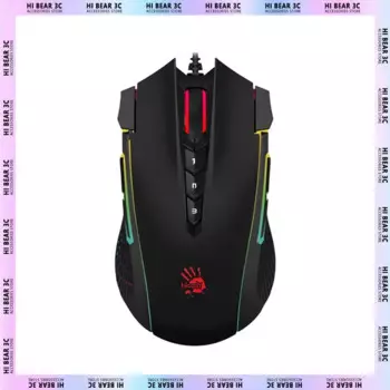 Игровая мышь Bloody J90s с низкой задержкой, эргономичная проводная мышь RGB для ПК FPS, геймерская мышь, аксессуары для ноутбука, офисные подарки