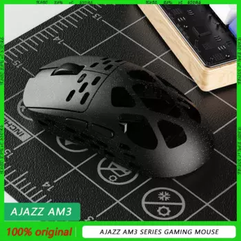 Игровая мышь серии AJAZZ AM3 BT 2,4 г, беспроводная, 40 г, Ultra PAW3950, легкая мышь для киберспорта, 8K, частота заката, полностью магниевая мышь