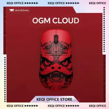 Игровая мышь Waizowl OGM Cloud 3950 для танцев на льве, беспроводная Проводная Bluetooth мышь 8k с тремя режимами, легкая игровая мышь для ПК, электронные виды спорта, подарки