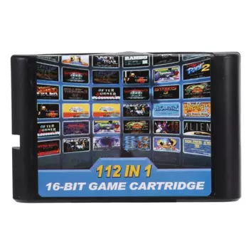 Игровой картридж 112 в 1, 16-битный игровой Картридж для Sega Megadrive Genesis, картридж для PAL и NTSC