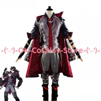 Игровой костюм для косплея Genshin Impact Wriothesley, необычный костюм для Хэллоуина, Карнавальная униформа, аниме одежда на заказ
