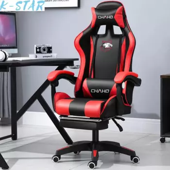 Игровой офисный стул WCG с латексной подушкой, компьютерный стул с Bluetooth, высококачественное кожаное кресло руководителя, Гоночное кресло LOL с интернет-АНКЕРОМ