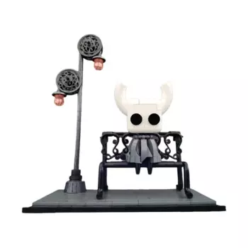 Игрушка-конструктор MOC рыцарь с вырезами, фигурки героев мультфильма «призрак», модель рыцаря, милая аниме игрушка-конструктор, сборные игрушки