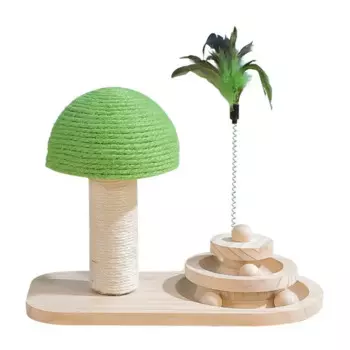 Игрушки для кошек, Когтеточка, гриб, сизальная веревка, царапина, Деревянная Башня, фоторамка для котят, товары для кошек