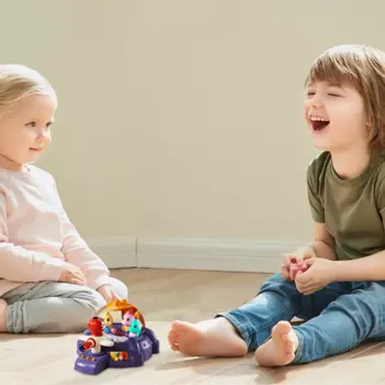 Игры с динозаврами для детей, настольный игровой набор со звуком и светом, аркадные игры, обучающая интерактивная игрушка-пинбол для детей