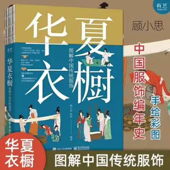 Иллюстрация китайской традиционной одежды в гардеробе Huaxia Gu Xiaosi как носить ханьфу в традиционной китайской культуре популярии