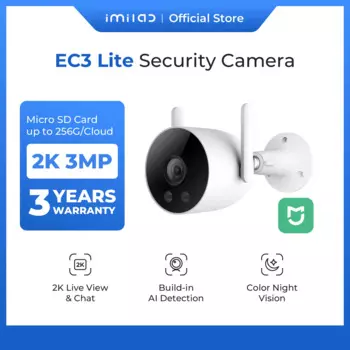 IMILAB EC3 Lite уличная камера безопасности видеонаблюдение 2K Wi-Fi IP домашняя камера видеонаблюдения умная сирена обнаружения человека веб-камера ночного видения