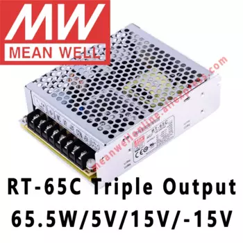 Импульсный источник питания 5V/15V/-15V AC/DC RT-65C W с тройным выходом meanwell 65,5 в интернет-магазине Wildberries.