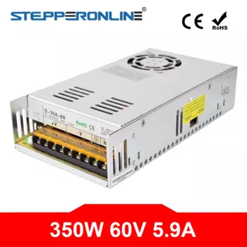 Импульсный источник питания постоянного тока 60 в, 350 Вт, 115 А, 230 в/в для шагового двигателя, фрезерный станок с ЧПУ для самостоятельной сборки