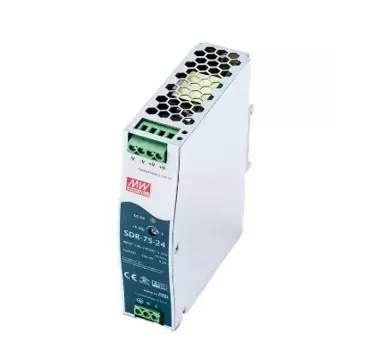 Импульсный источник питания SDR-75-24 75W | 24V | 88-264VAC/124-370VDC