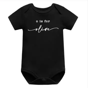 Индивидуальное детское боди с именем, одежда для маленьких девочек, модная детская рубашка, специальное уведомление о беременности, Одежда для новорожденных девочек