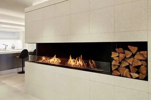 Inno-Fire 48-дюймовый Интеллектуальный камин на этаноле с дистанционным управлением