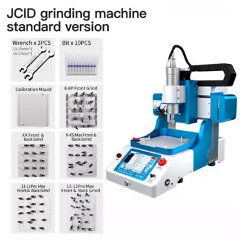 Интеллектуальная шлифовальная машина для материнской платы с ЧПУ JCID EM02 для IPHONE 6-15 Pro Max Процессор Nand Baseband FONT чипов Шлифовка Полировка Ремонт
