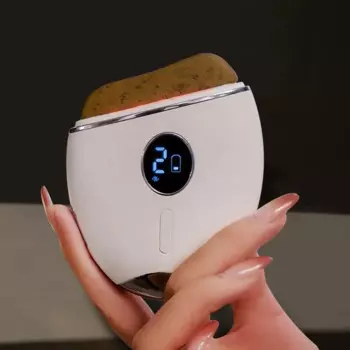 Интеллектуальный каменный игольчатый массажер для лица, косметическое устройство, домашний портативный многофункциональный инструмент для расслабления глубоких мышечных тканей