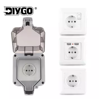 Водонепроницаемая наружная розетка DIY GO IP66 Waterproof Box
