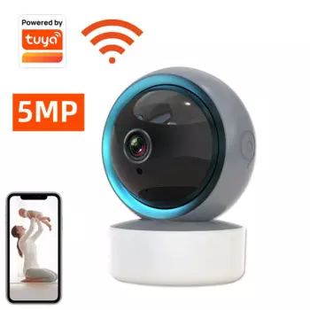 IP-камера для системы видеонаблюдения, 5 МП, Wi-Fi, ночное видение