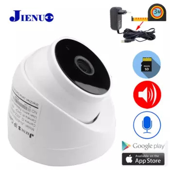IP-камера JIenuo, Wi-Fi, 1080P, 960P, двухсторонняя голосовая, 3 м, купольная, для видеонаблюдения, беспроводная, Onvif, HD, IPC
