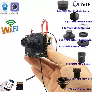 IP-камера модуль GENIUSPY 8Мп 4K Wi-Fi Sony IMX415 Starlight