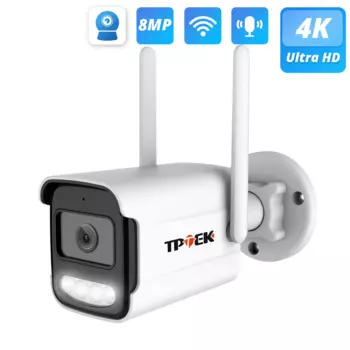 IP-камера наружного видеонаблюдения, 8 Мп, 4K, Wi-Fi, 5 Мп