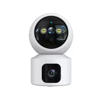 IP-камера с двойным объективом, 4 МП, 1080P, ICam365, Wi-Fi, PTZ