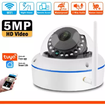 IP-камера Tuya для системы видеонаблюдения, 5 МП, Wi-Fi