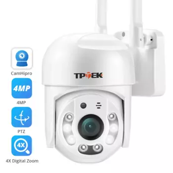 IP-камера видеонаблюдения, 4 МП, Wi-Fi, PTZ, IP66