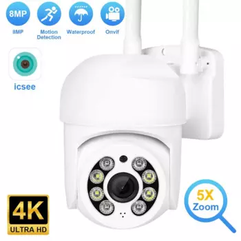 IP-камера видеонаблюдения, 4K HD, Wi-Fi, 4 МП, 8 МП