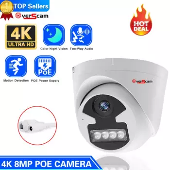 IP-камера видеонаблюдения, 5 МП, 8 Мп, 4 к, POE