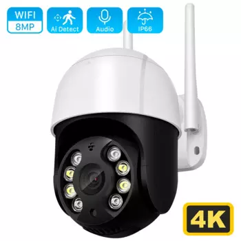 IP-камера видеонаблюдения, 8 Мп, 4K, 1080P, 4 МП, Wi-Fi