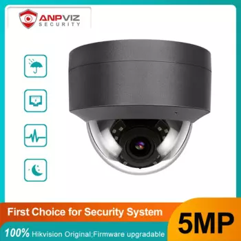 IP-камера видеонаблюдения Anpviz, 5 Мп, POE, 30 м