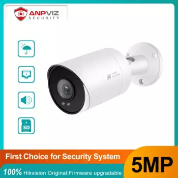 IP-камера видеонаблюдения Anpviz, 5 Мп, POE, IP66, 30 м