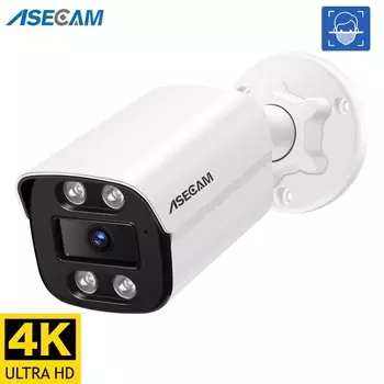 IP камера видеонаблюдения ASECAM C-RU AI CAN 4 8Мп 4К