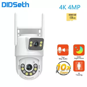 IP-камера видеонаблюдения DIDSeth, 4 МП, Wi-Fi, PTZ