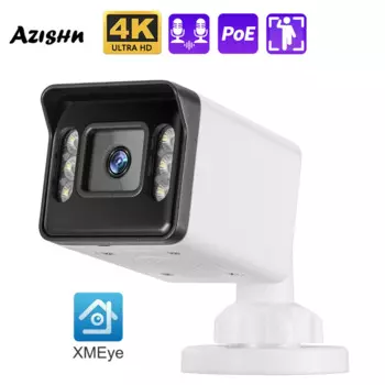IP-камера видеонаблюдения H.265, 4K, 8 Мп, 4 МП, POE