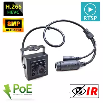 IP-камера видеонаблюдения H.265 HD, 8 Мп, 5 МП, 940 нм