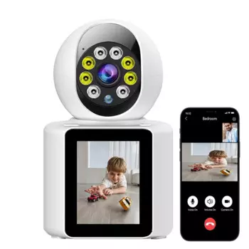 IP-камера видеонаблюдения HD 1080P с поддержкой Wi-Fi и панорамированием на 360 °
