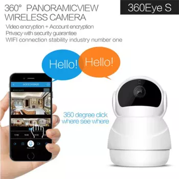IP-камера видеонаблюдения HD, 1080P, Wi-Fi, 2 канала