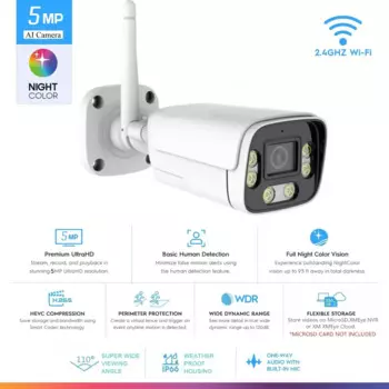 IP-камера видеонаблюдения XM, 3 Мп, 5 МП, Wi-Fi, H.265