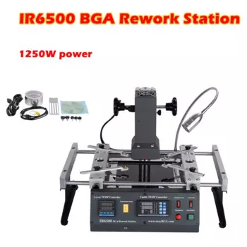 IR6500 Инфракрасная паяльная станция BGA, паяльная станция, оригинальная ACHI IR6500 220 В для чипа, печатной платы, восстановленная Ремонтная система