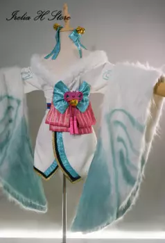 Irelia H индивидуальный Ahri из женских костюмов для косплея костюм из девятихвостной лисы Ahri женские костюмы на Хэллоуин