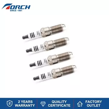 Иридиевые платиновые свечи зажигания TORCH QH5RTIP-13 Замена свечей для 90607/ILTR5K13 3811/ILTR5A-13G 90083/LTR5BI-13 HR8NPP302
