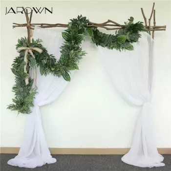 Искусственное растение JAROWN, гирлянда, искусственный эвкалипт, виноград, зелень, подвесное свадебное украшение, Декор для дома, вечеринки, сада, ремесло, искусство, декор стола