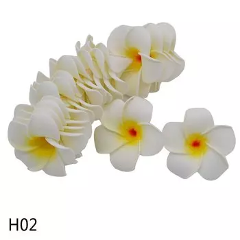Искусственные цветы Frangipani CYZQ 20 шт