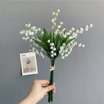 Искусственные цветы Ландыши Kahaul 6 шт.