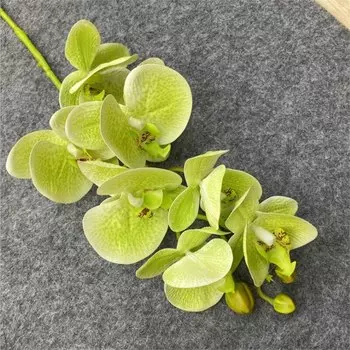 Искусственные орхидеи Jiumengya, 9 головок, латекс