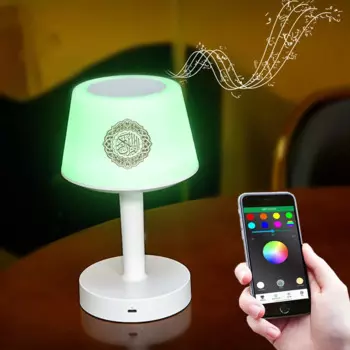 Исламский мусульманский подарок, красочный ночник, динамик Корана Азан, Bluetooth, сенсорная настольная лампа, плеер Корана, дропшиппинг