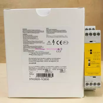 Используется для Siemens 3TK2820-1CB30, модуль реле безопасности 24 В в коробке